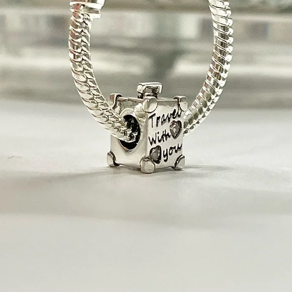 Travel With You Charm for Pandora Bracelets - Picture 4 of 4